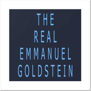 The Real Emmanuel Goldstein Posters and Art